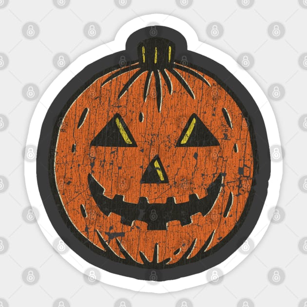 1950s Halloween Jack-o'-lantern Sticker by JCD666